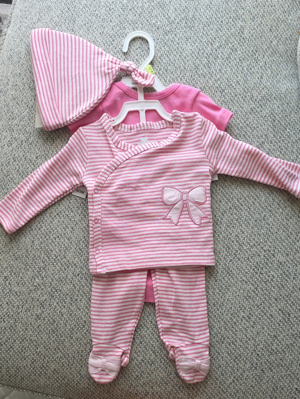 Koala Kids Pink Baby 4 Piece Set